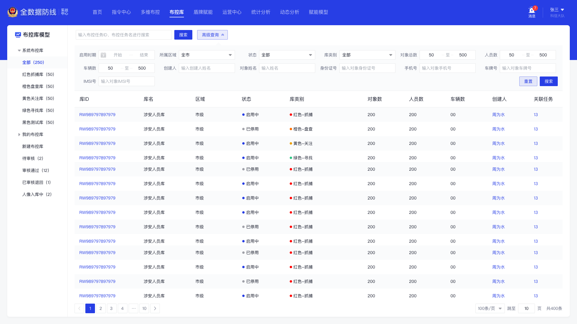 布控库系统